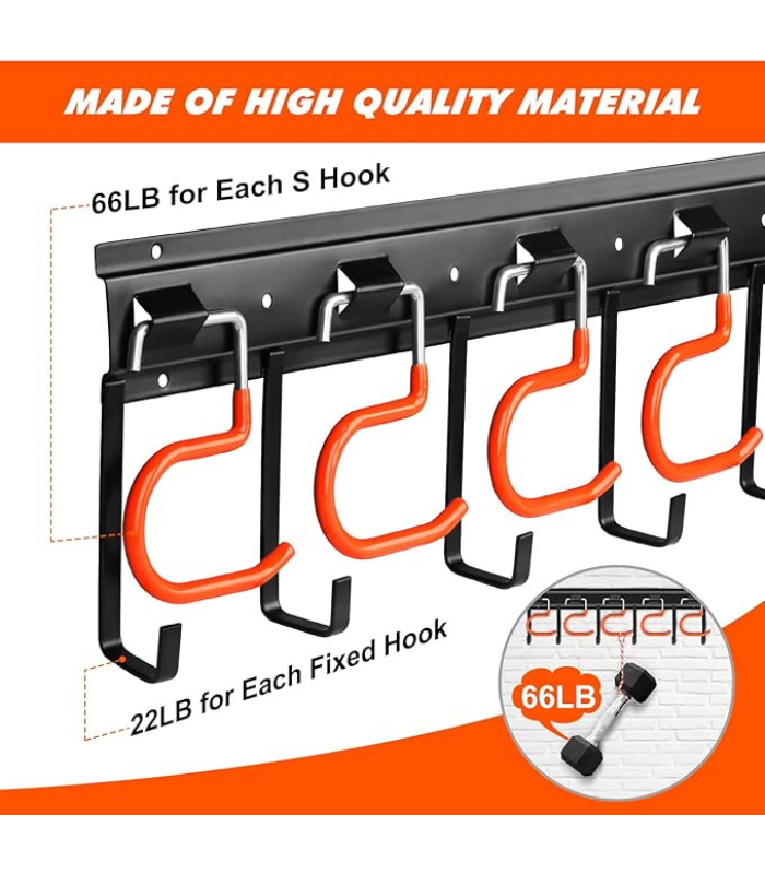 Wall Mount Tool Organiser Rack